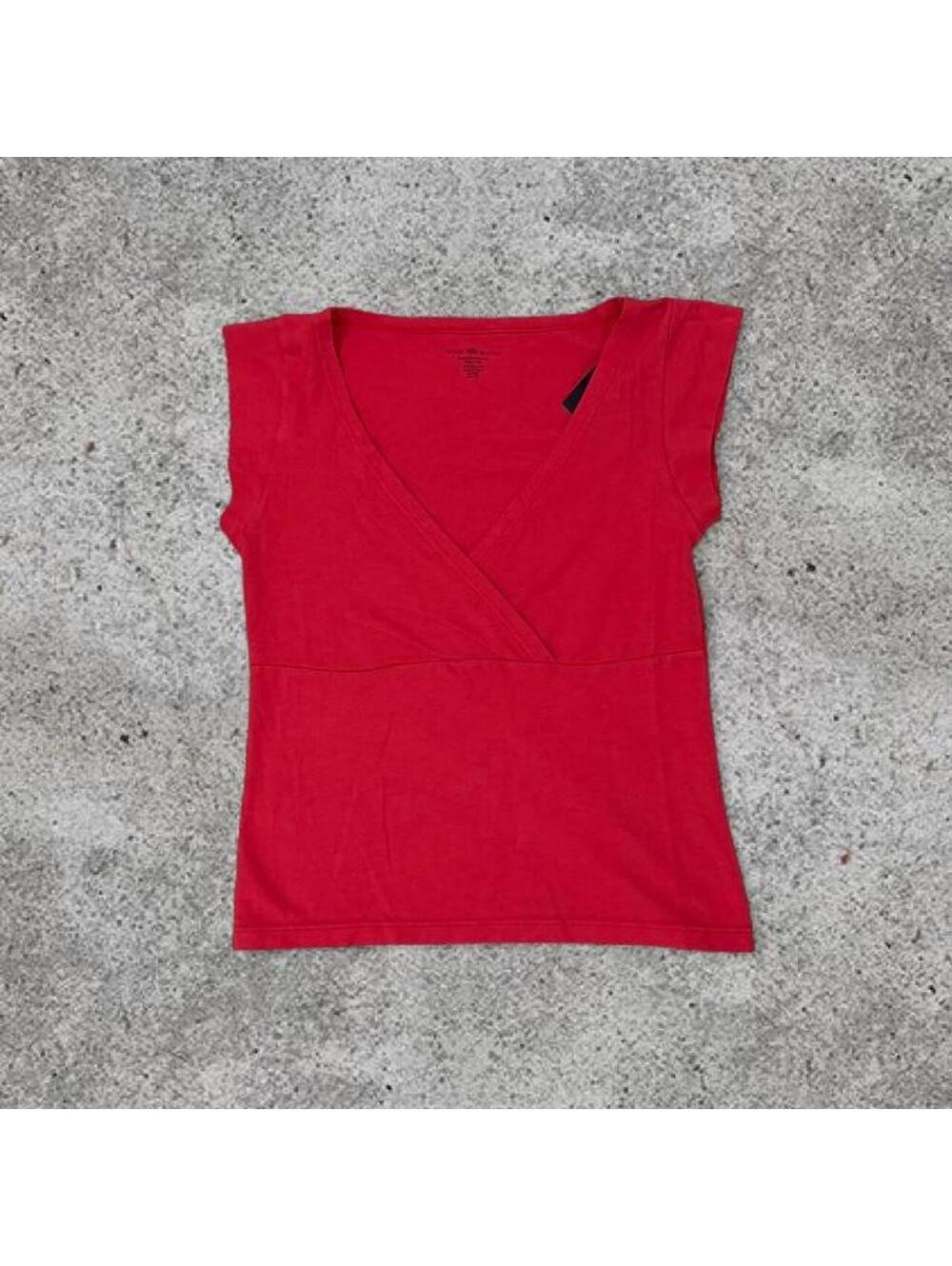 Brandy Melville red Amara top